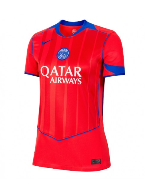 Billige Paris Saint-Germain Tredjedrakt Dame 2025-26 Kortermet Billige Paris Saint-Germain Tredjedrakt Dame 2025-26 Kortermet